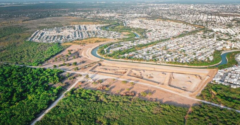 Avanza construcción de presa “El Águila”