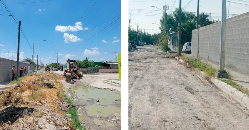 Rehabilitan Gobierno Municipal y COMAPA avenida en Villa Esmeralda