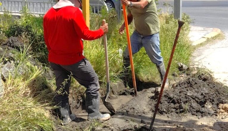 Resolvió COMAPA problemas de fugas de agua potable en diferentes sectores