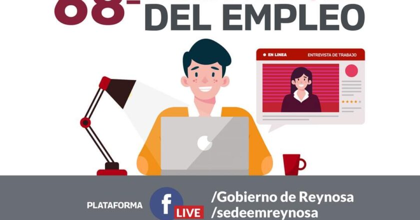 Ofrece Gobierno de Reynosa 68a Feria Virtual de Empleo