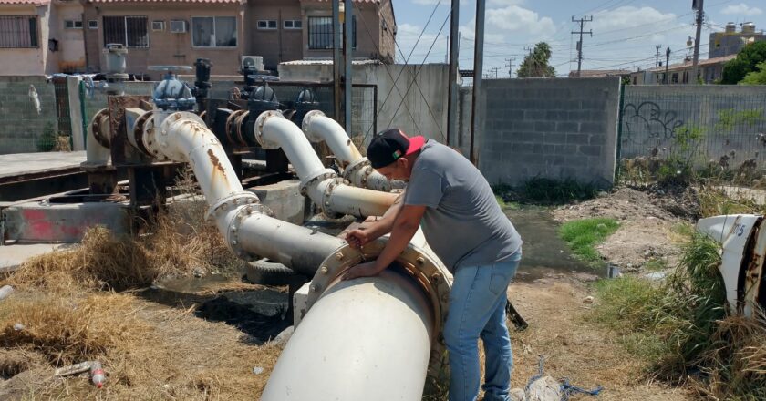 Restauró COMAPA colector de descarga en EBAR 14 de Villas de Imaq