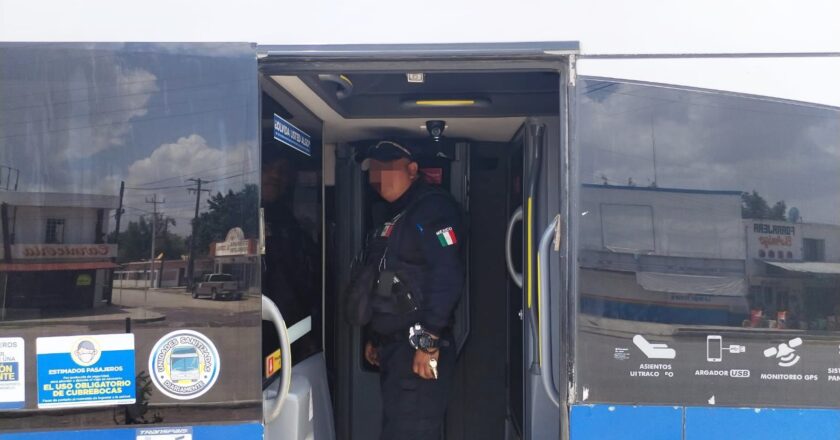 Guardia Estatal mantiene vigilancia en centrales de autobuses