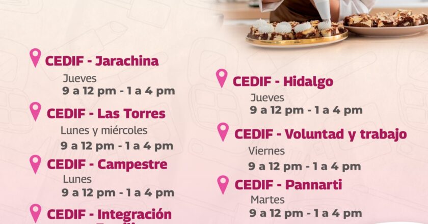 Invita Alcalde Carlos Peña Ortiz a talleres CEDIF