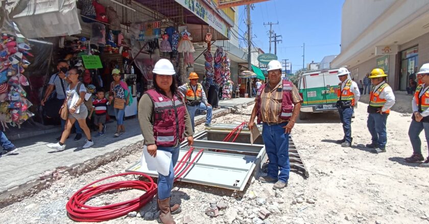 Se completará adoquinado de la peatonal