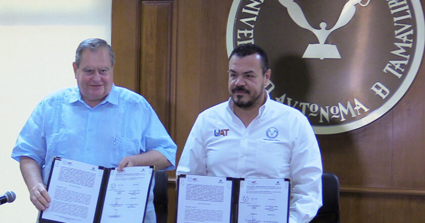 Firma UAT acuerdo con la Asociación de Industriales del Sur de Tamaulipas