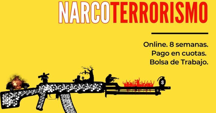 Ofrecen curso de narco terrorismo en línea