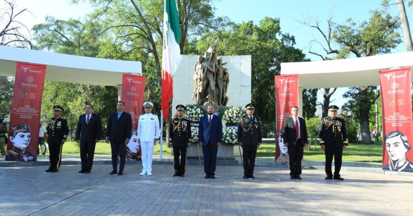 Conmemoran 176 Aniversario de la Gesta Heroica de los Niños Héroes de Chapultepec