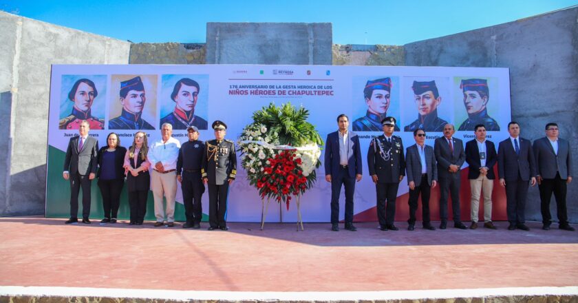 Conmemoraron Municipio y autoridades militares a los Niños Héroes