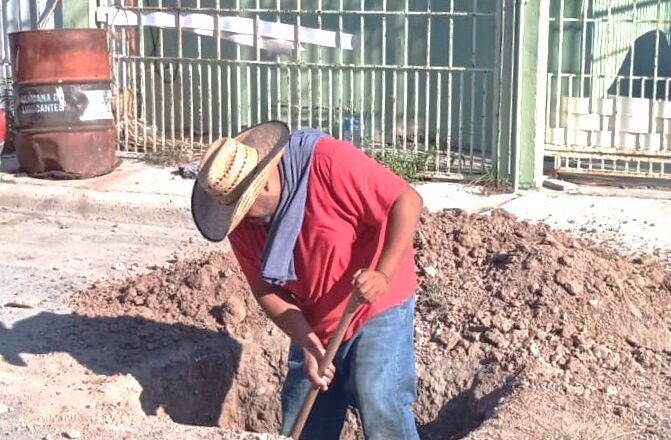 Atendió COMAPA reporte ciudadano por falta de suministro de agua en la Cañada