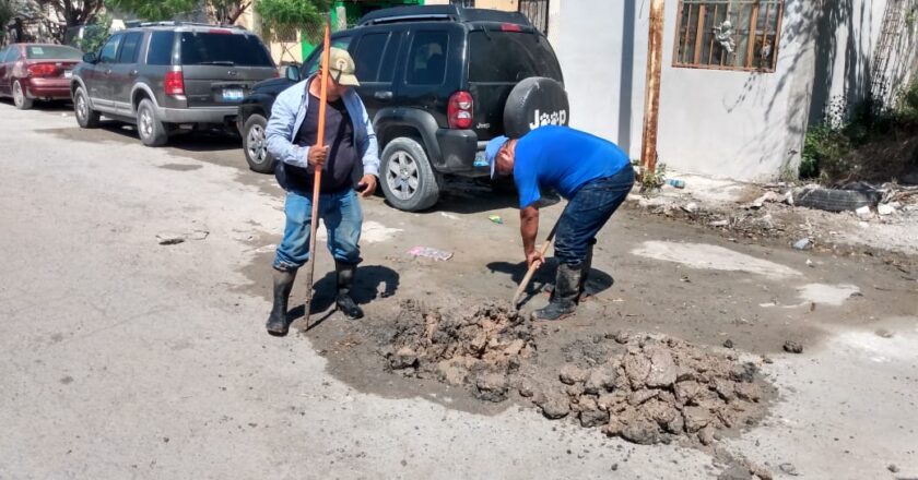 Subsanó COMAPA fugas de agua potable en San Valentín