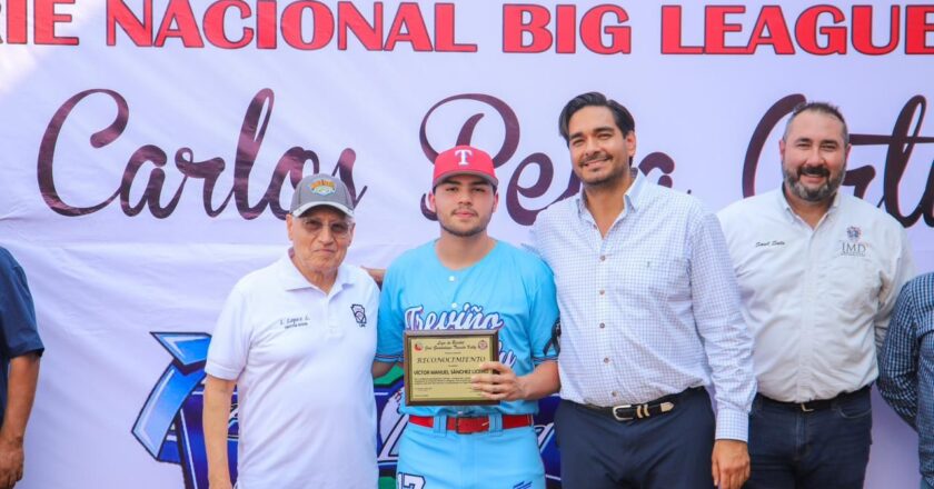 Inauguran en Reynosa torneo “Lic. Carlos Peña Ortiz” de la Serie Nacional Big League