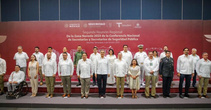 Celebraron en Reynosa Segunda Reunión Regional Zona Norte de la Conferencia Nacional de Secretarios y Secretarias de Seguridad Pública