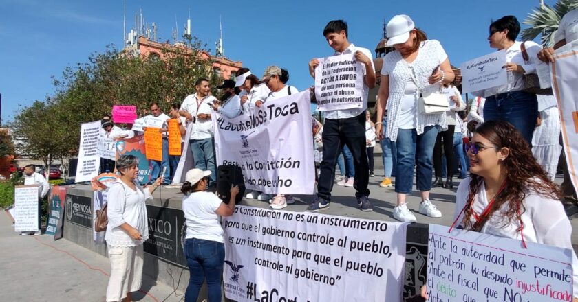 Manifestación con tintes cabecistas