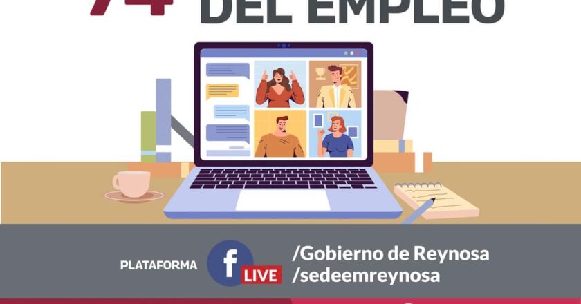 Invita Alcalde Carlos Peña Ortiz a participar en la Feria Virtual del Empleo 74