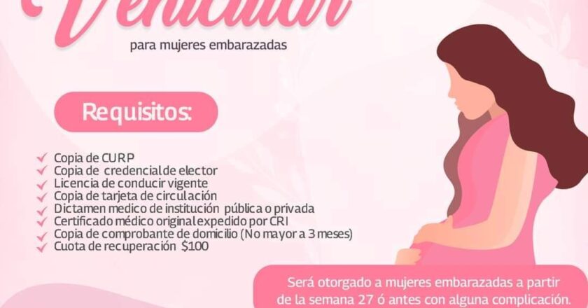 DIF Reynosa ofrece tarjetón para mujeres embarazadas