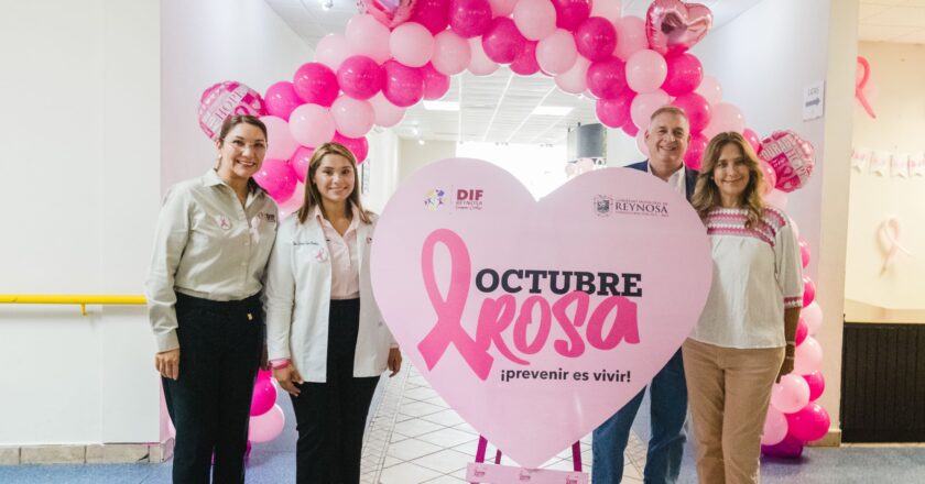 Ayuntamiento y DIF Reynosa impulsan Campaña de Prevención contra el Cáncer de Mama