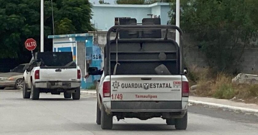 Aseguran camioneta blindada tras enfrentamientos en Reynosa