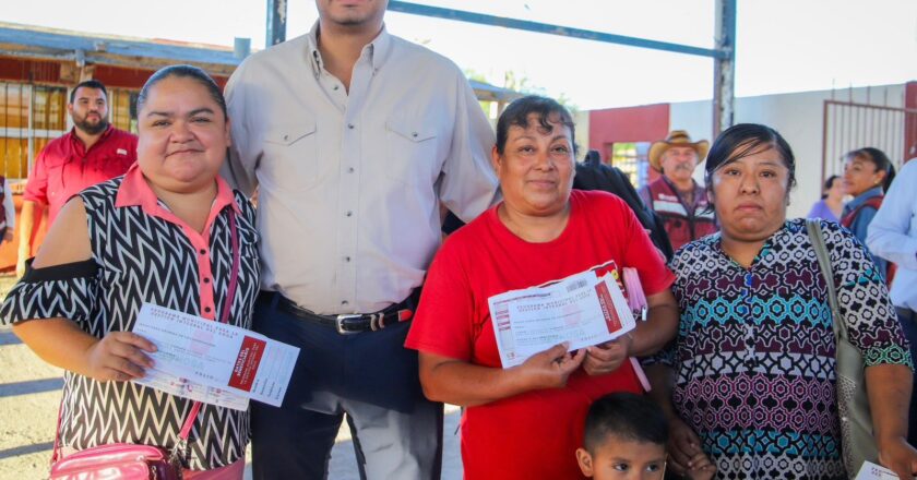 Llevó Alcalde Carlos Peña Ortiz Programa Municipal para la Gestión Integral del Agua a familias