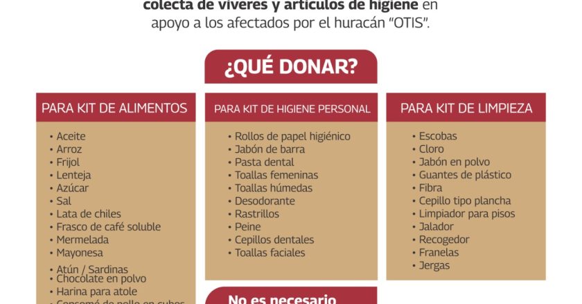 Centros de acopio reciben ayuda humanitaria