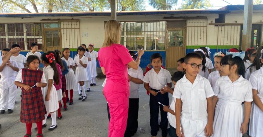 DIF Reynosa lleva brigadas de salud bucal a escuelas