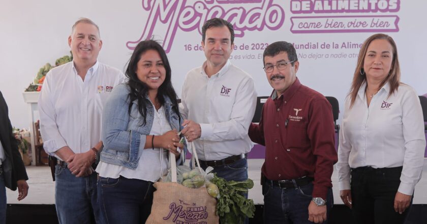 Lleva DIF Tamaulipas la Feria Mercado de Alimentos