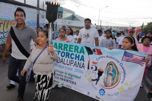 Llegará a Reynosa la “Antorcha Guadalupana”