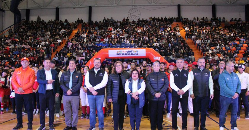 Preside rector eventos deportivos de la UAT en Reynosa