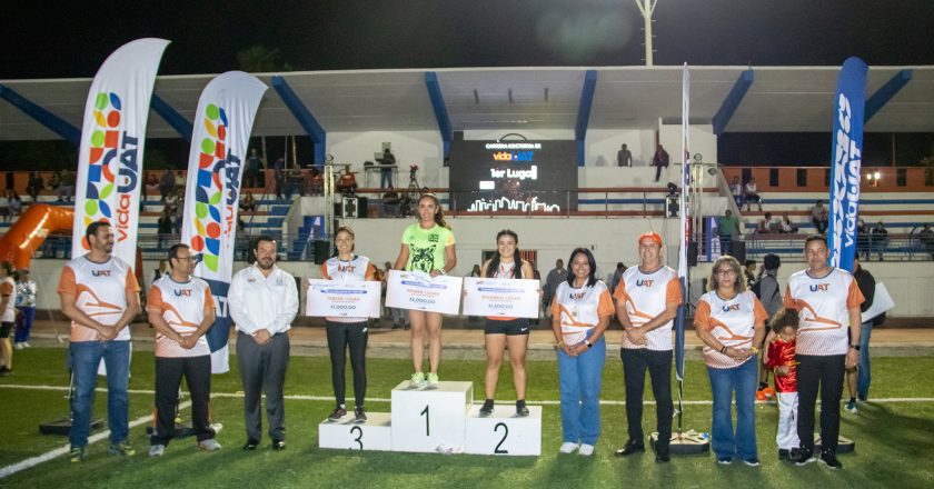 Realizó la UAT con éxito la primera carrera nocturna 5k en Ciudad Victoria