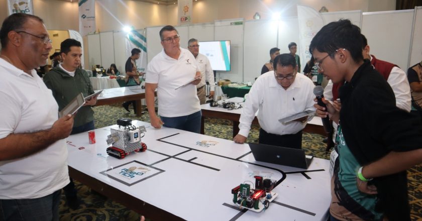 Destaca ingenio de estudiantes en la “Expo Emprendedores y Concurso de Robótica 2023” del CONALEP Tamaulipas