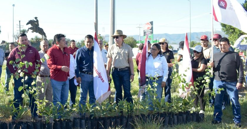 Realiza Desarrollo Rural jornada de reforestación