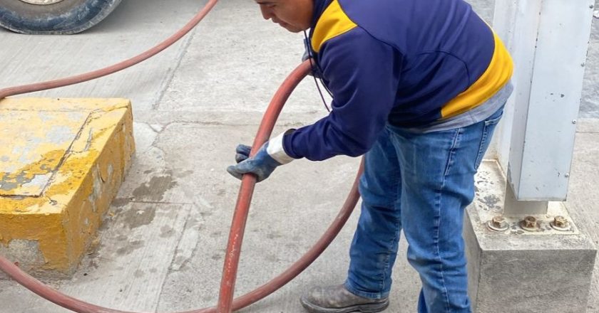 Sondeó COMAPA registros en la Secundaria 10 de La Joya