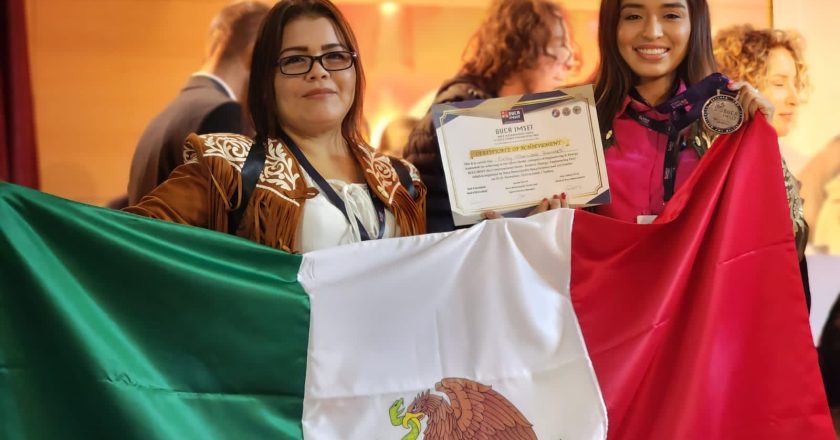 Gana egresada de CONALEP Tamaulipas medalla de plata en Feria Internacional de Ciencias en Turquía