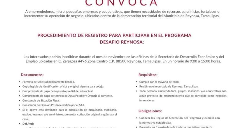 Fuerte impulsó a emprendedores