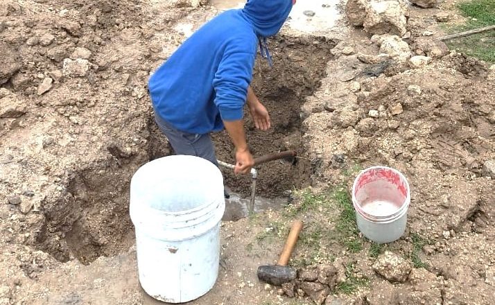 Solucionó COMAPA fuga de agua potable en la colonia Actrices Mexicanas