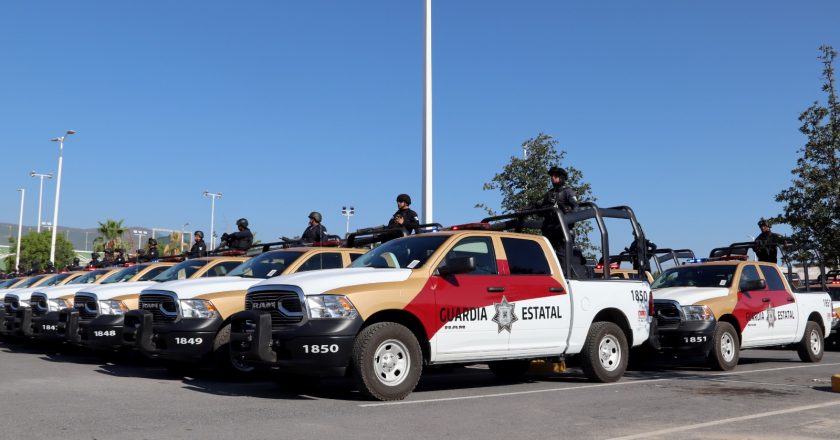 Guardia Estatal incrementa equipamiento