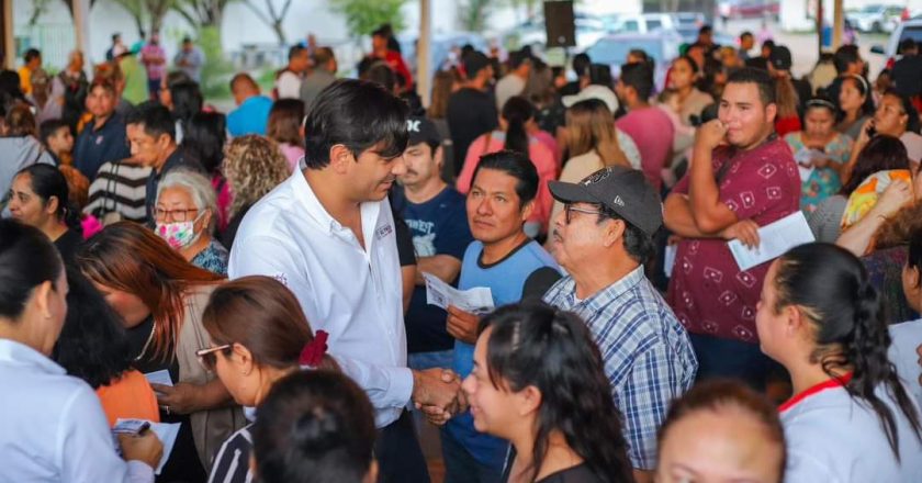 Aplicó Gobierno de Reynosa beneficios de Programa Municipal en colonia El Olmo