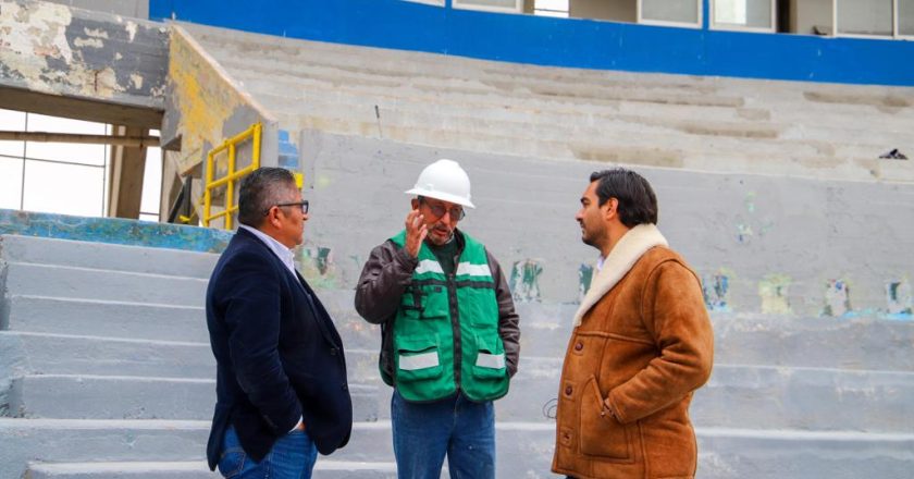 Avanza remodelación del parque López Mateos