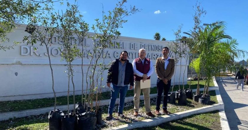 Alcalde Carlos Peña Ortiz suma esfuerzos para reforestar Reynosa