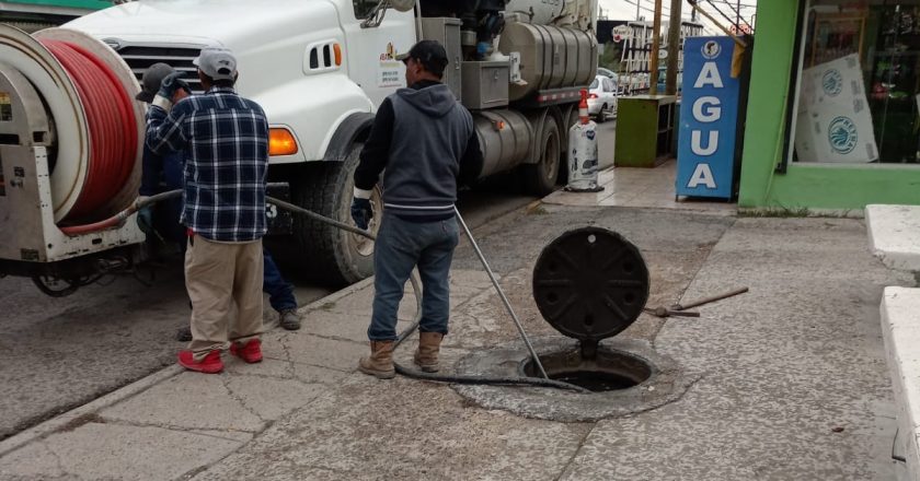 Efectuó COMAPA sondeo de línea general y descargas en diferentes sectores