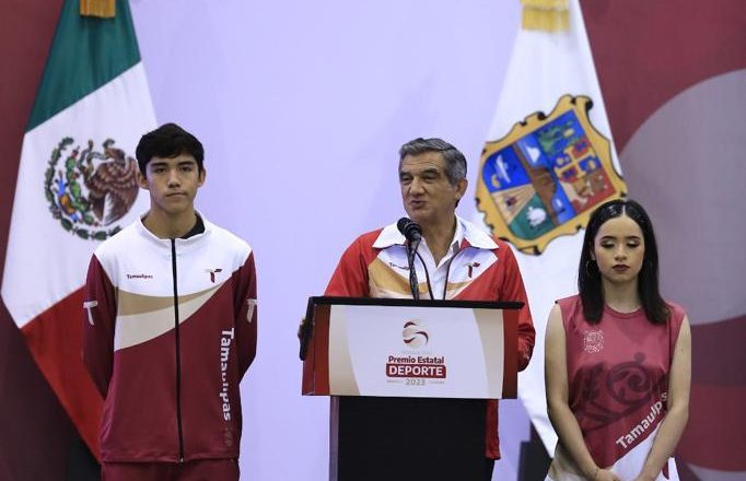 Reynosa presente en la entrega del Premio Estatal del Deporte 2023