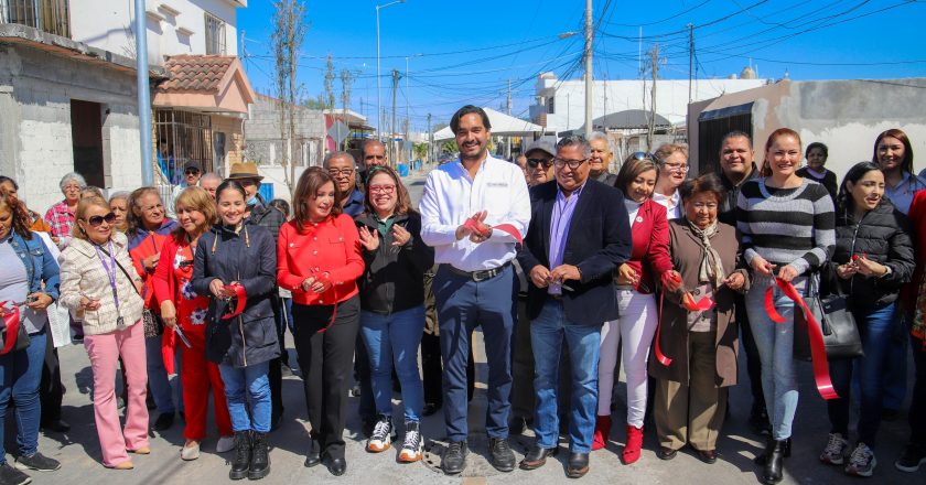 Inauguró Carlos Peña Ortiz pavimentación por más de 3.2 MP