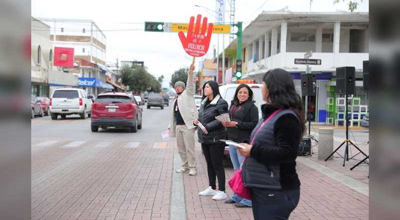 Difunde gobierno de Nuevo Laredo información para combatir violencia de género