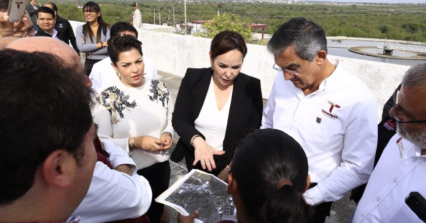 Inicia gobernador rehabilitación de Planta Tratadora de Aguas en Nuevo Laredo