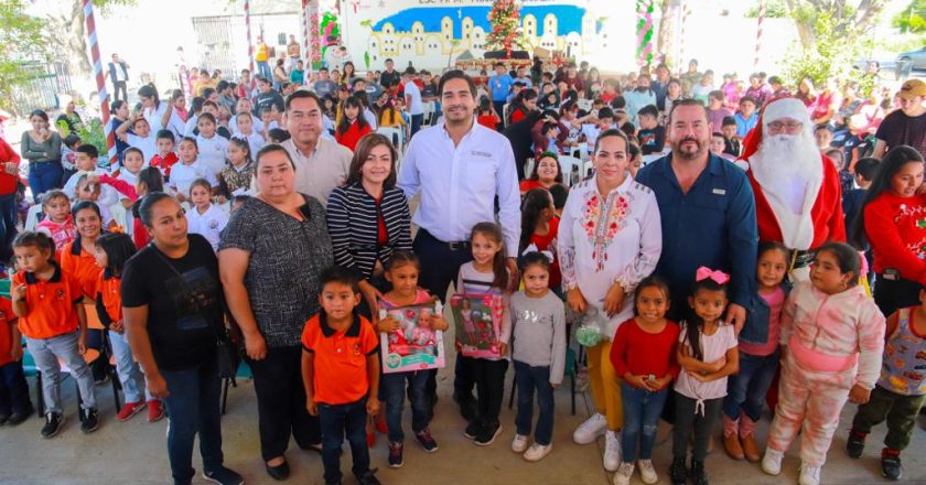 Llevó Alcalde Carlos Peña Ortiz alegría y felicidad a niños del área rural