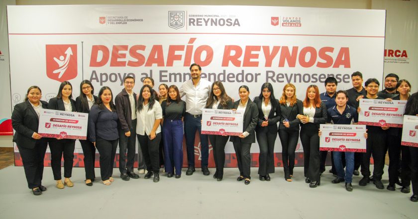 Impulsa Alcalde Carlos Peña Ortiz iniciativa empresarial de jóvenes reynosenses