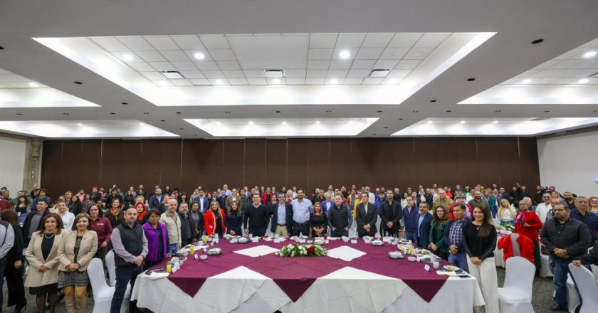 Convivió Alcalde Carlos Peña Ortiz por Día del Periodista con comunicadores de Reynosa