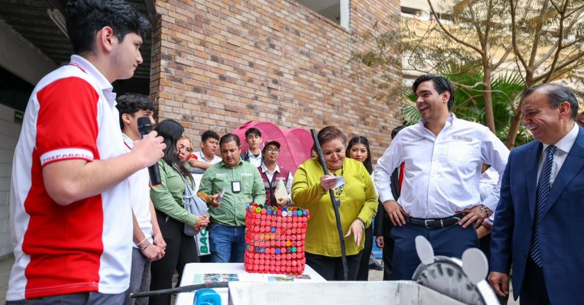 Conmemoró comunidad estudiantil el Día Mundial de la Educación Ambiental con el Alcalde Carlos Peña Ortiz