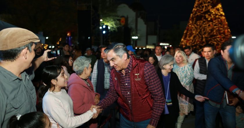 Convivieron Américo y María con familias en concierto de Día de Reyes