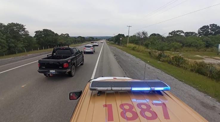 Guardia Estatal brindó seguridad a caravana de paisanos