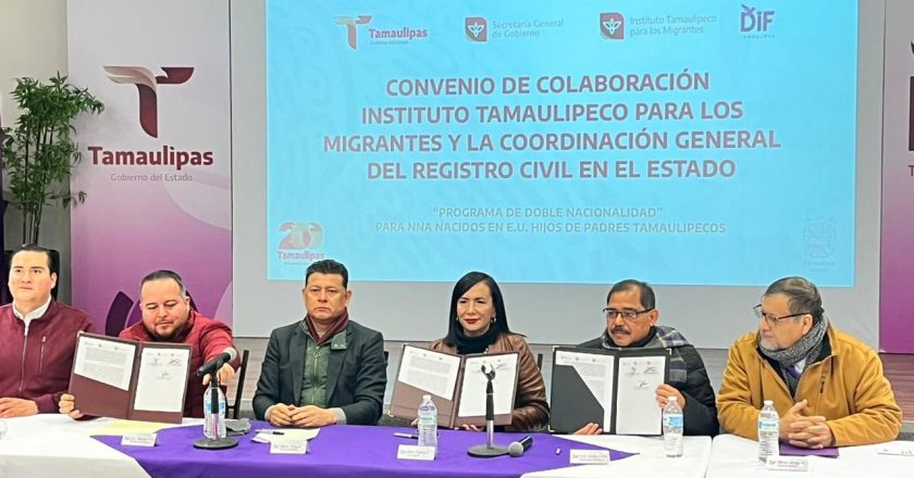 Arrancó Programa de “Doble Nacionalidad” para hijos de padres tamaulipecos nacidos en EEUU